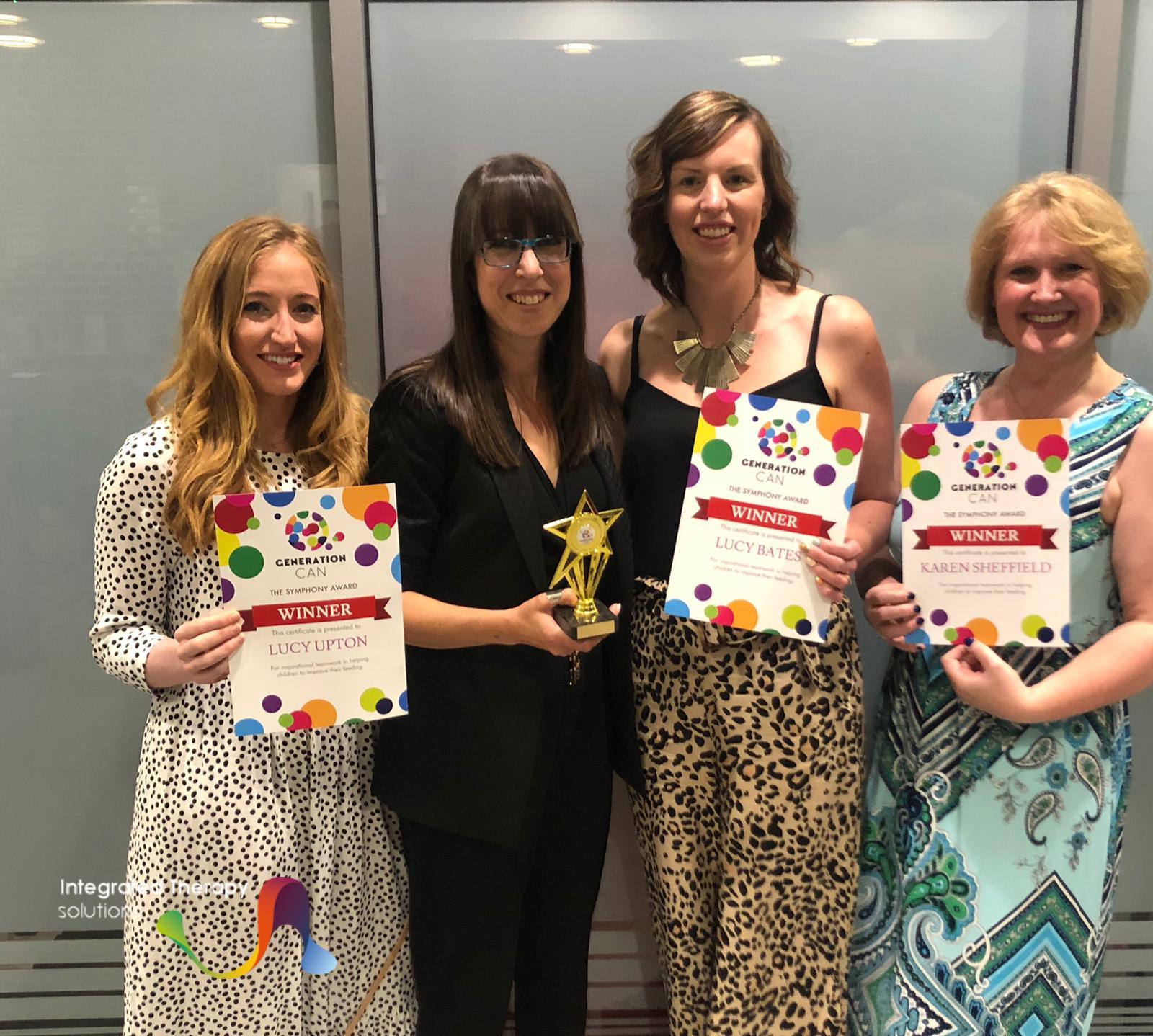 Winners of Symphony Award for best multi-agency team
